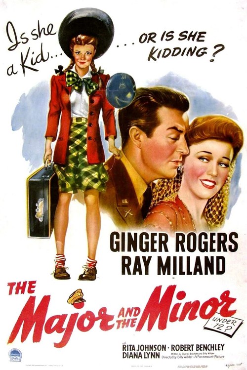1942 The Major and the Minor movie poster