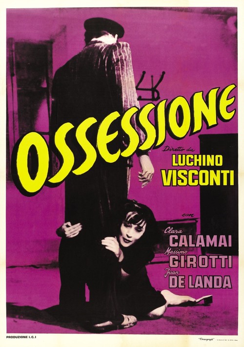 1943 Ossessione movie poster