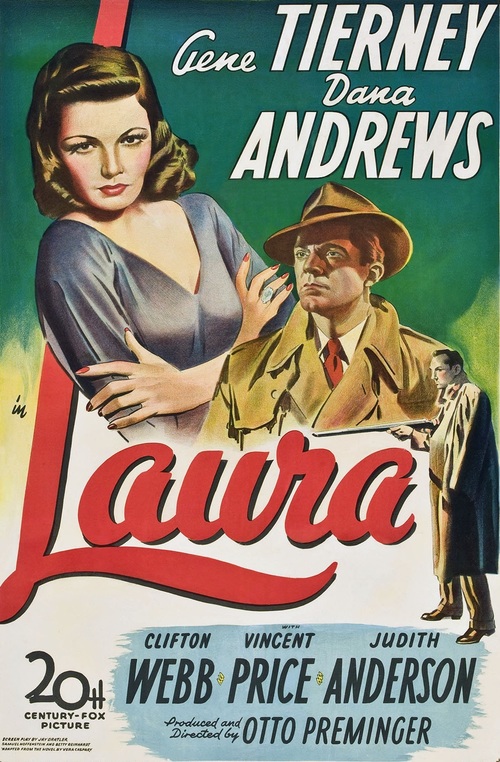 1944 Laura movie poster