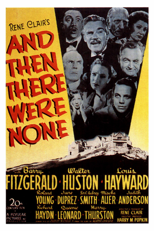 1945 And Then There Were None movie poster