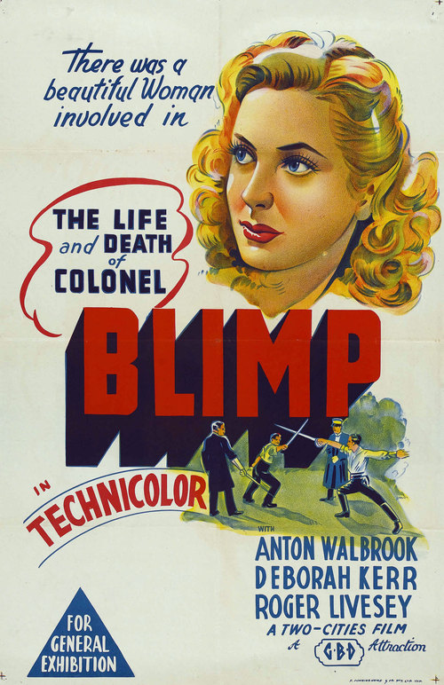 1945 The Life and Death of Colonel Blimp movie poster