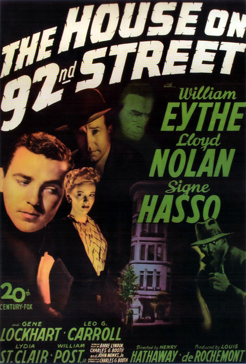 The House on 92nd Street Poster