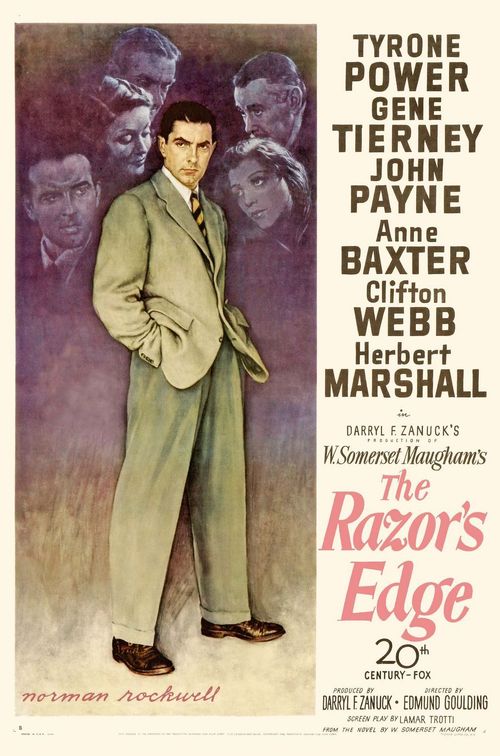 1946 The Razor's Edge movie poster