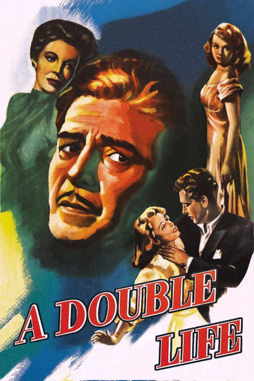 1947 A Double Life movie poster
