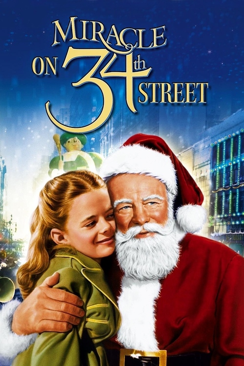 1947 Miracle on 34th Street movie poster
