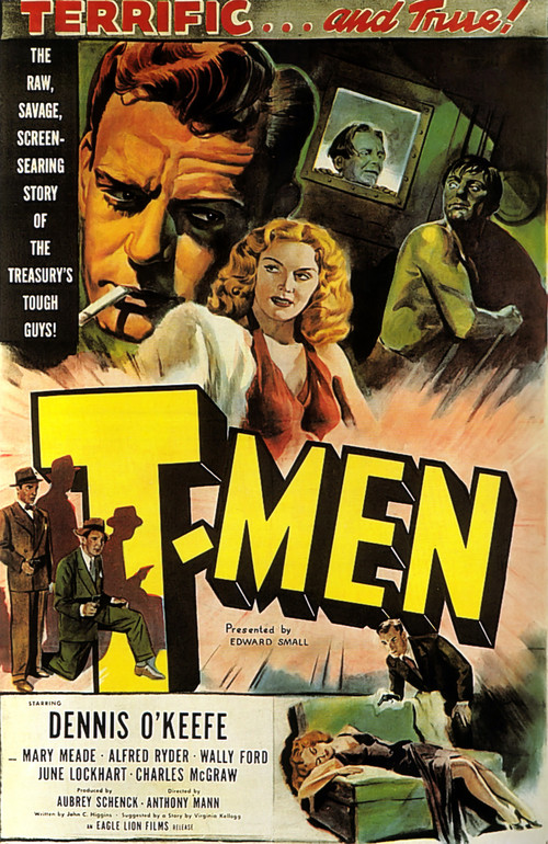 1947 T-Men movie poster