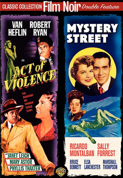 Act of Violence / Mystery Street Poster