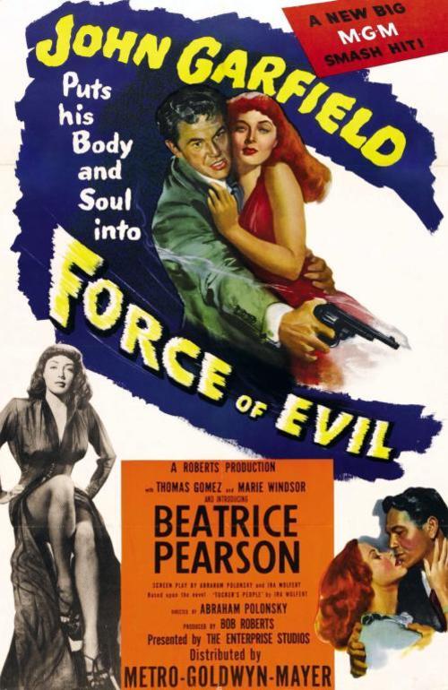 1948 Force of Evil movie poster