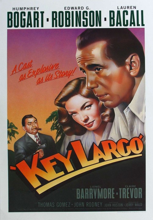 1948 Key Largo movie poster