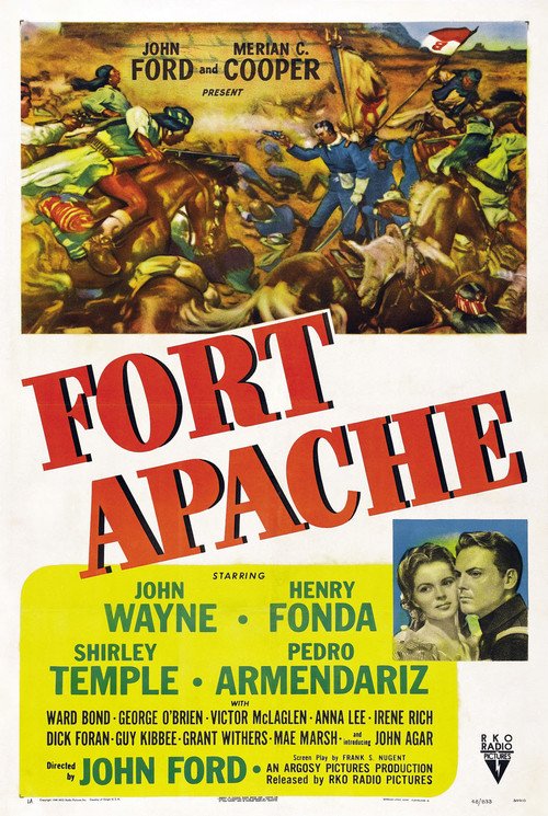 1948 Fort Apache movie poster