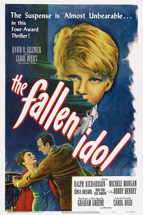 1948 The Fallen Idol movie poster