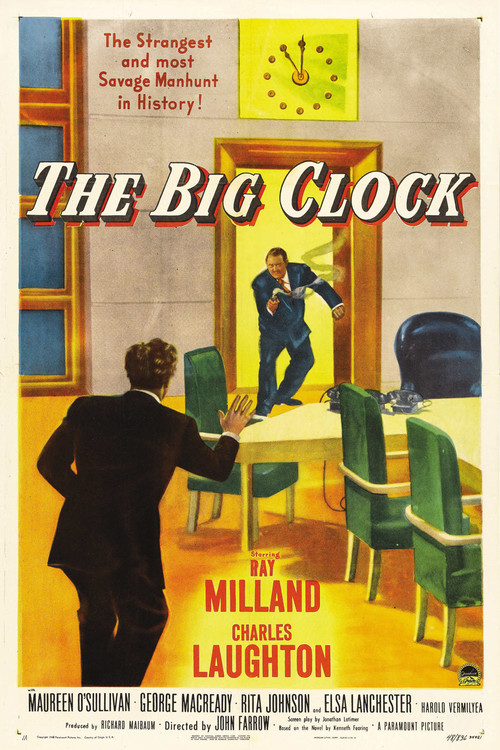 The Big Clock Poster