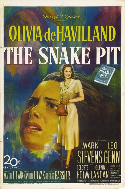 1948 The Snake Pit movie poster