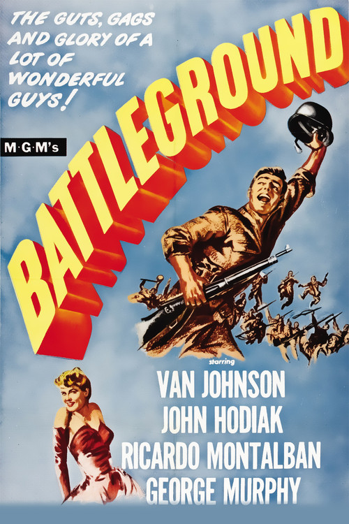 1949 Battleground movie poster