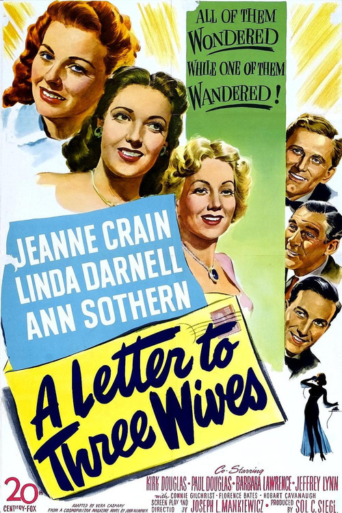 A Letter to Three Wives Poster