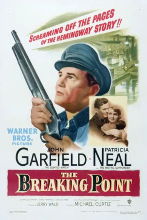 1950 The Breaking Point movie poster