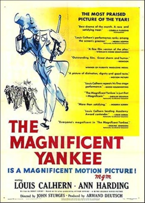 The Magnificent Yankee Poster