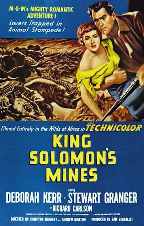 1950 King Solomon's Mines movie poster