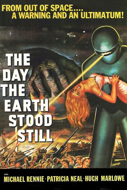 1951 The Day the Earth Stood Still movie poster