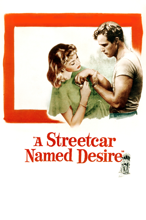 1951 A Streetcar Named Desire  movie poster