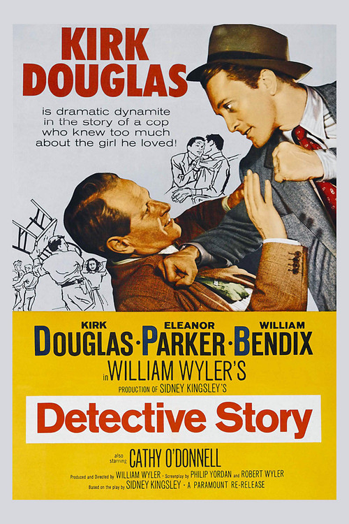 1951 Detective Story movie poster