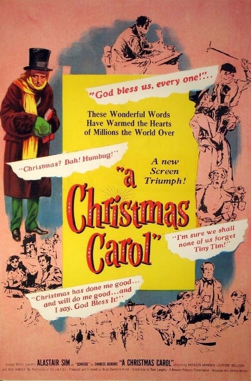 1951 A Christmas Carol movie poster