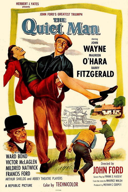 1952 The Quiet Man movie poster