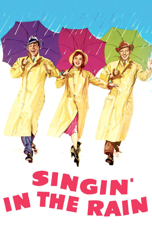 1952 Singin' in the Rain movie poster
