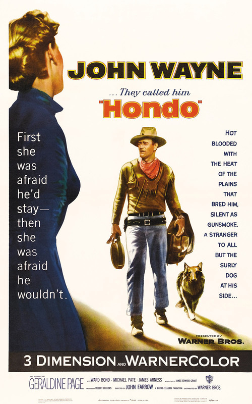 1953 Hondo movie poster