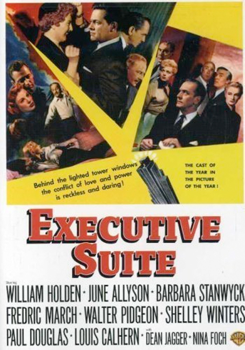 1954 Executive Suite movie poster