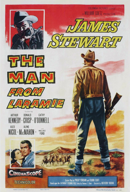 1955 The Man from Laramie movie poster