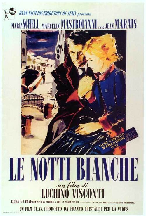 1956 Le Notti Bianche movie poster