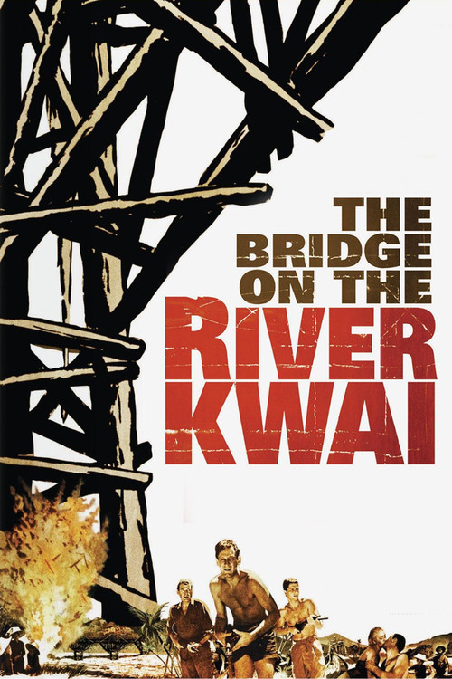 1957 The Bridge on the River Kwai movie poster