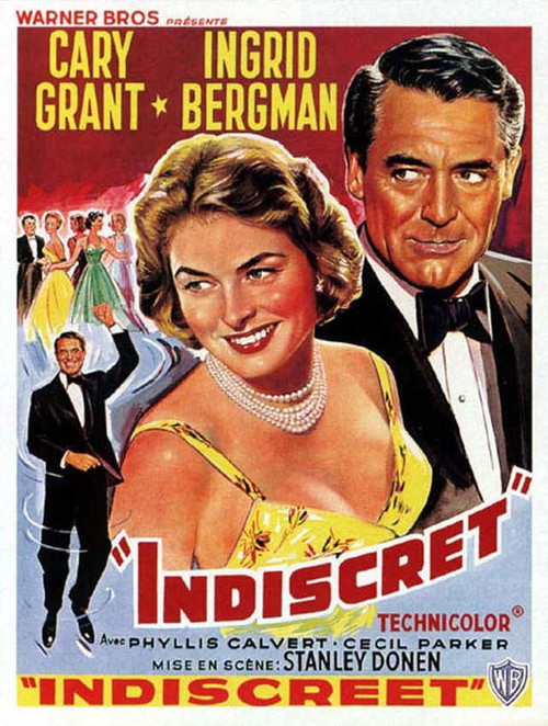 1958 Indiscreet movie poster