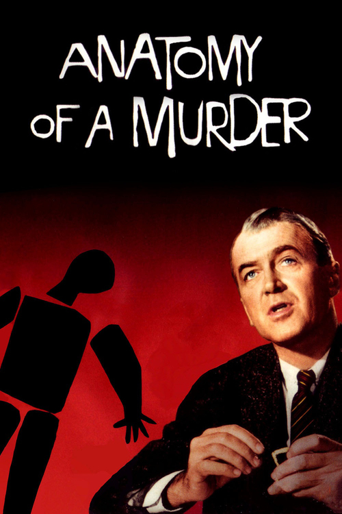 1959 Anatomy of a Murder movie poster