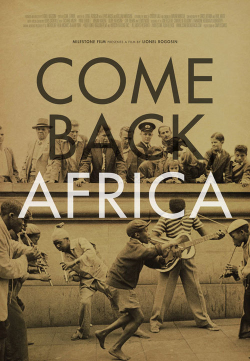1959 Come Back, Africa movie poster