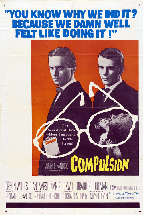1959 Compulsion movie poster