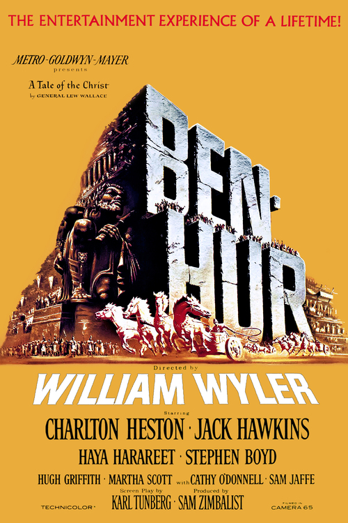 1959 Ben-Hur movie poster
