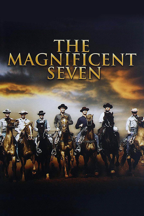 1960 The Magnificent Seven movie poster