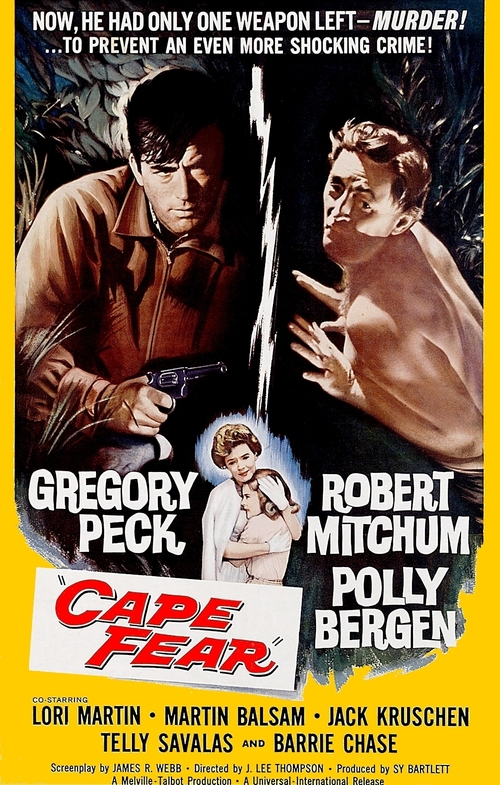 1962 Cape Fear movie poster