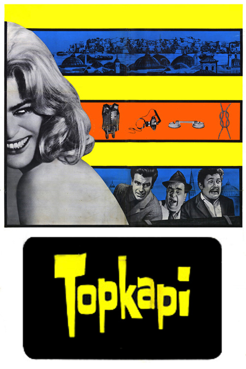 1964 Topkapi movie poster