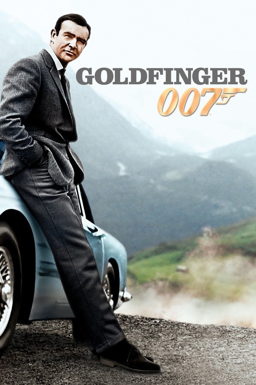 1964 Goldfinger movie poster
