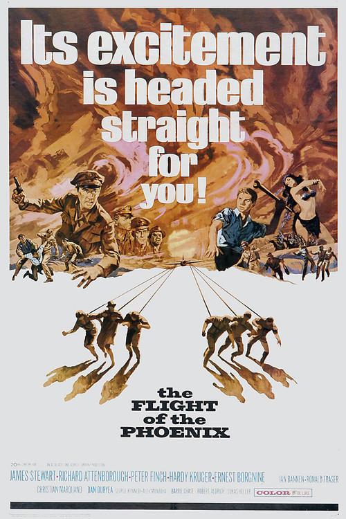 1965 The Flight of the Phoenix movie poster