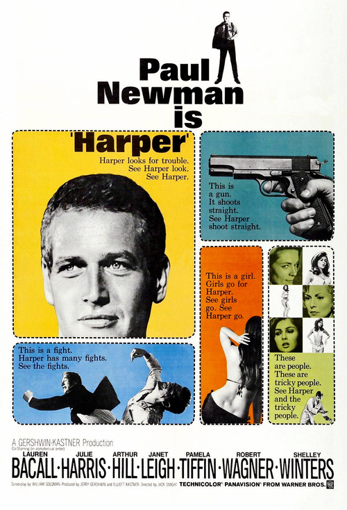 1966 Harper movie poster