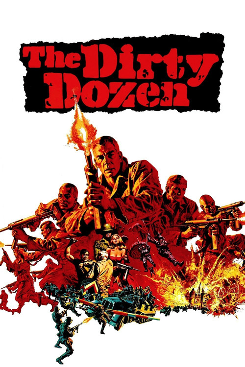1967 The Dirty Dozen movie poster