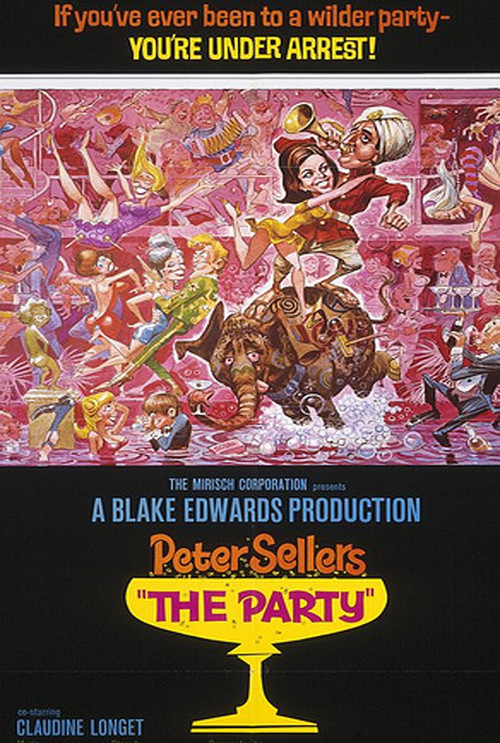 1968 The Party movie poster