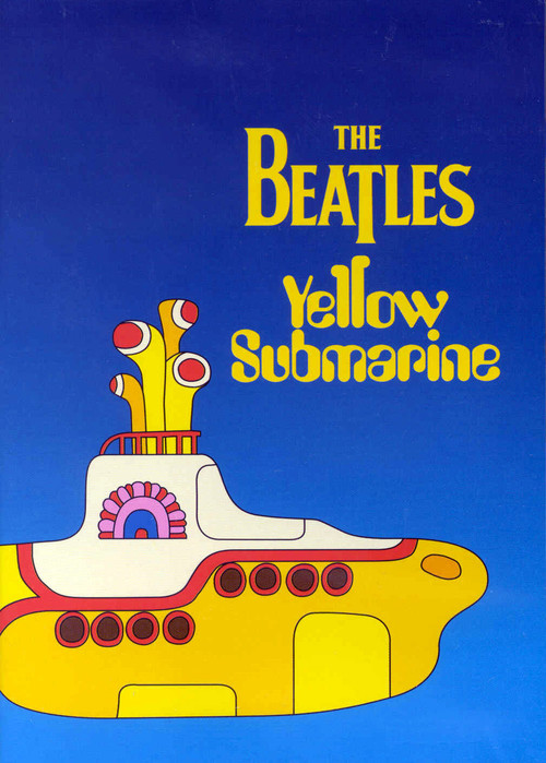 1968 Yellow Submarine movie poster