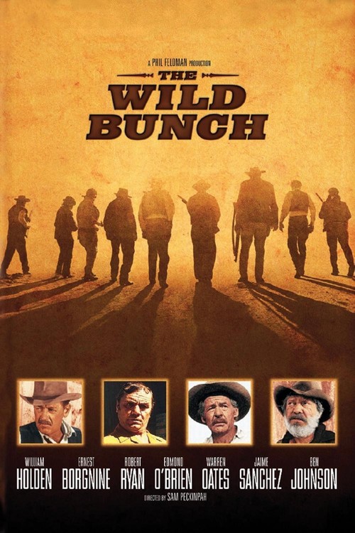 1969 The Wild Bunch movie poster