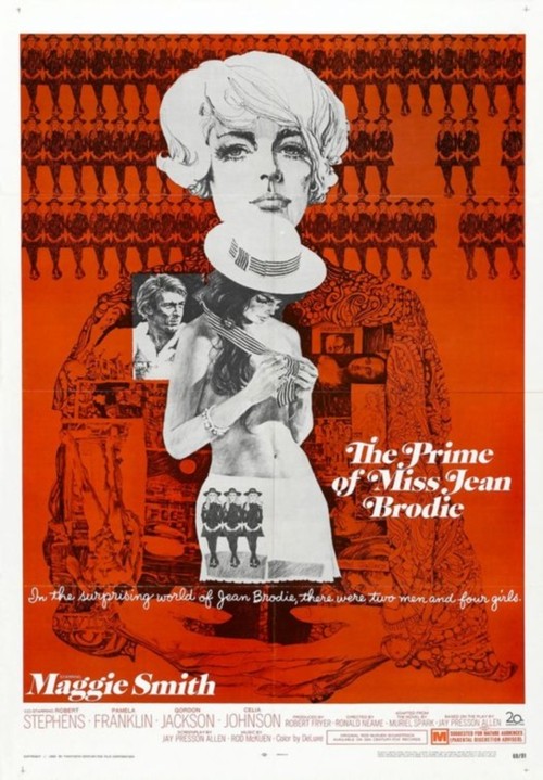 1969 The Prime of Miss Jean Brodie movie poster