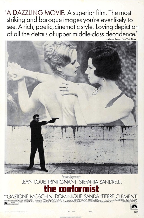 1970 The Conformist movie poster
